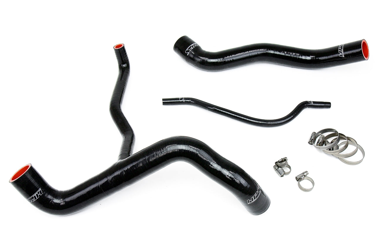 HPS Black Silicone Radiator Hose Kit 2010-2011 Chevy Camaro SS 6.2L V8 57-1304-BLK
