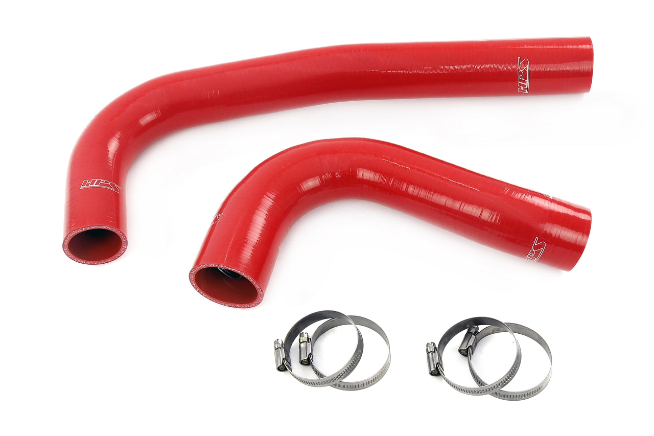 HPS Red Silicone Radiator Coolant Hose Kit Dodge 2010 Ram 2500 Pickup 6.7L Diesel Turbo 57-1308-RED
