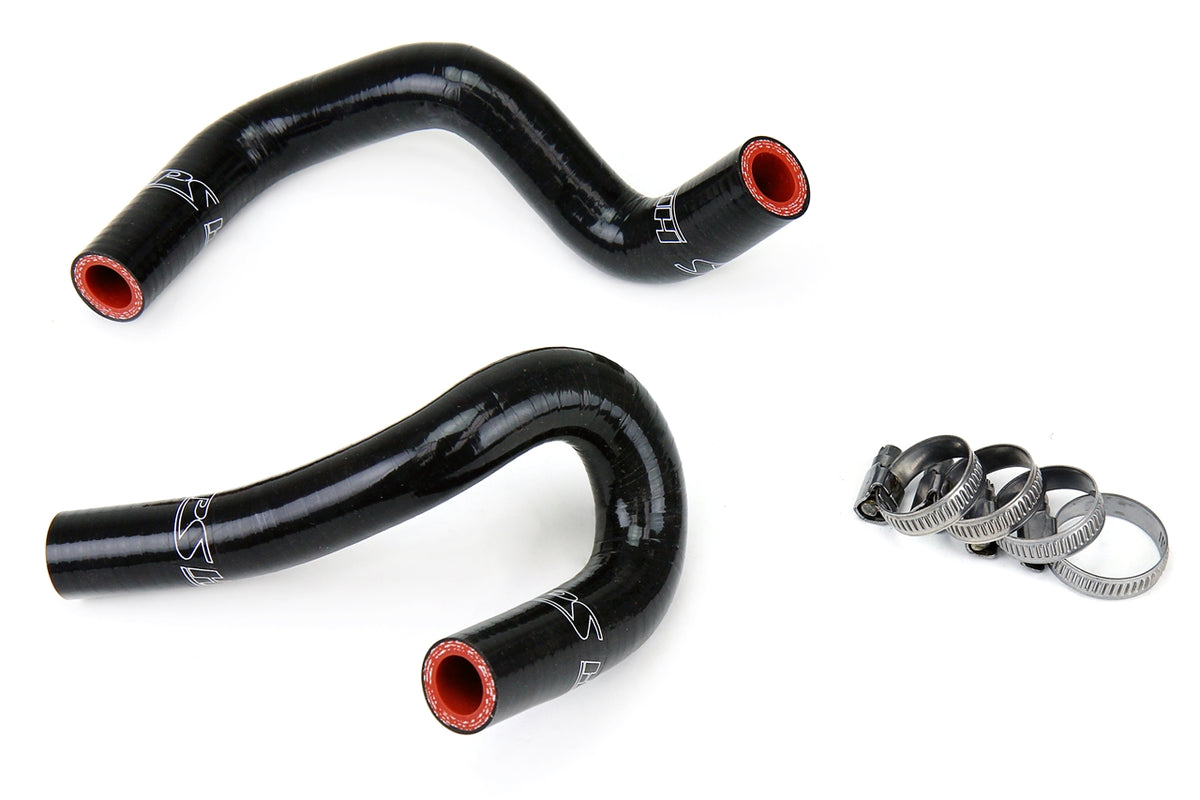 HPS Reinforced Black Silicone Heater Hose Kit Coolant Mazda 90-93 Miata 1.6L 57-1309-BLK