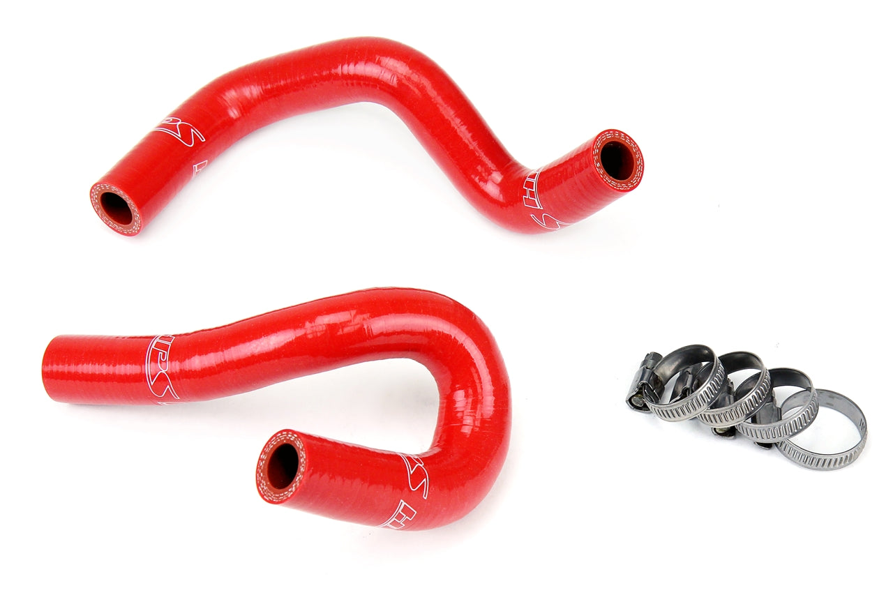 HPS Reinforced Red Silicone Heater Hose Kit Coolant Mazda 90-93 Miata 1.6L 57-1309-RED