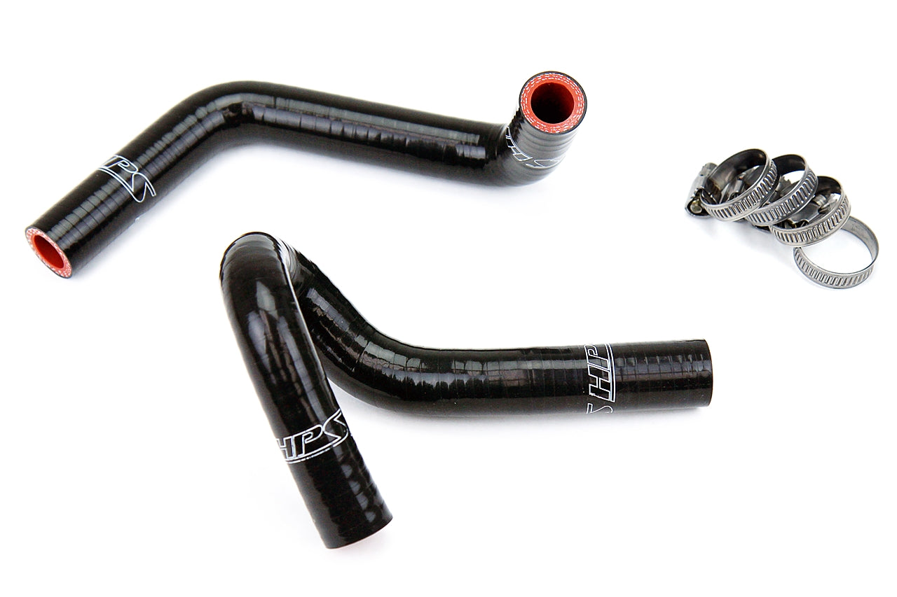 HPS Black Silicone Heater Hose Kit 1994-1997 Mazda Miata MX5 1.8L 57-1310-BLK