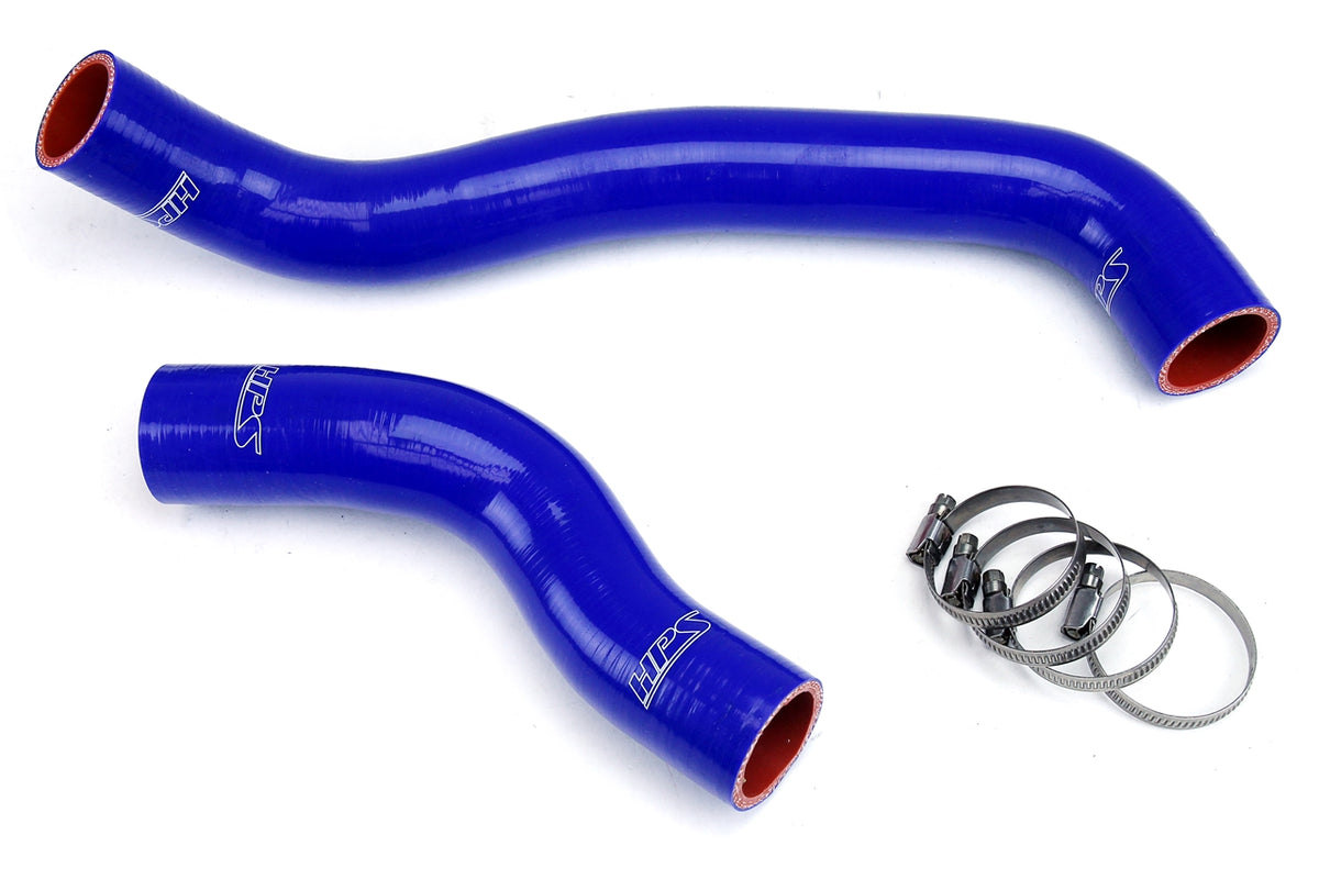 HPS Reinforced Blue Silicone Radiator Hose Kit Coolant Mazda 86-88 RX7 1.3L NA Turbo 57-1313-BLUE