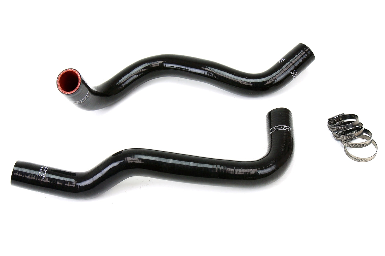 HPS Reinforced Black Silicone Radiator Hose Kit Coolant Toyota 05-18 Tacoma 2.7L 4Cyl 57-1314-BLK