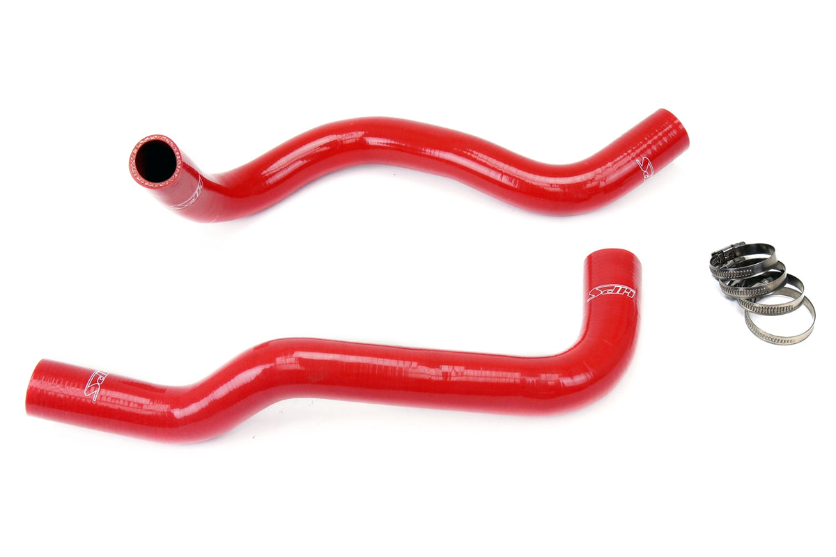 HPS Reinforced Red Silicone Radiator Hose Kit Coolant Toyota 05-18 Tacoma 2.7L 4Cyl 57-1314-RED