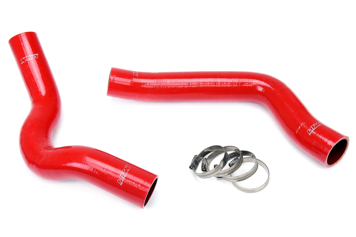 HPS Reinforced Red Silicone Radiator Hose Kit Coolant Dodge 03-06 Viper SRT-10 8.3L V10 57-1317-RED