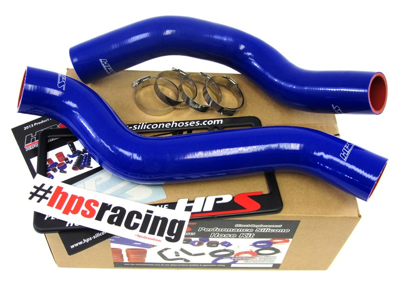 HPS Reinforced Blue Silicone Radiator Hose Kit Coolant Dodge 07-10 Viper SRT-10 8.4L V10 57-1318-BLUE