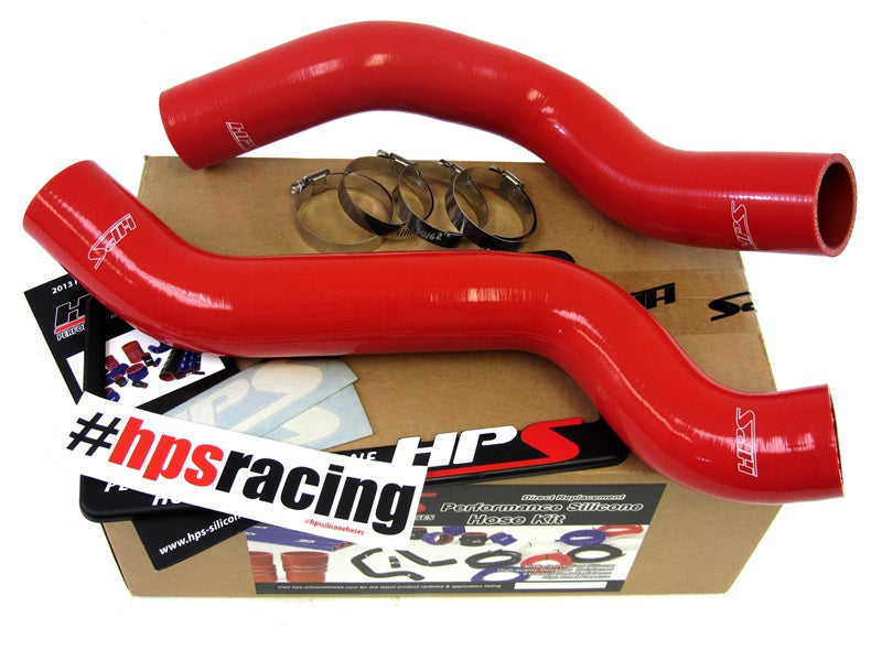 HPS Reinforced Red Silicone Radiator Hose Kit Coolant Dodge 07-10 Viper SRT-10 8.4L V10 57-1318-RED