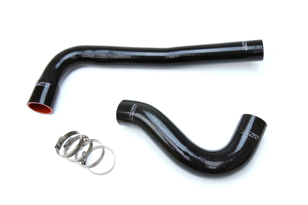 HPS Black Reinforced Silicone Radiator Hose Kit Coolant Dodge 03-10 Ram 2500 3500 Pickup 5.9L 6.7L Diesel Cummins 57-1322-BLK