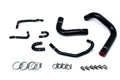 HPS Reinforced Black Silicone Radiator Hose Kit Coolant Toyota 89-95 Pickup 3.0L V6 57-1323R-BLK