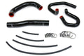 HPS Reinforced Black Silicone Radiator + Heater Hose Kit Coolant Hyundai 13-14 Genesis Coupe 2.0T Turbo 4Cyl 57-1324-BLK