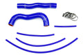 HPS Reinforced Blue Silicone Radiator Hose Kit Coolant Hyundai 13-14 Genesis Coupe 2.0T Turbo 4Cyl 57-1324R-BLUE