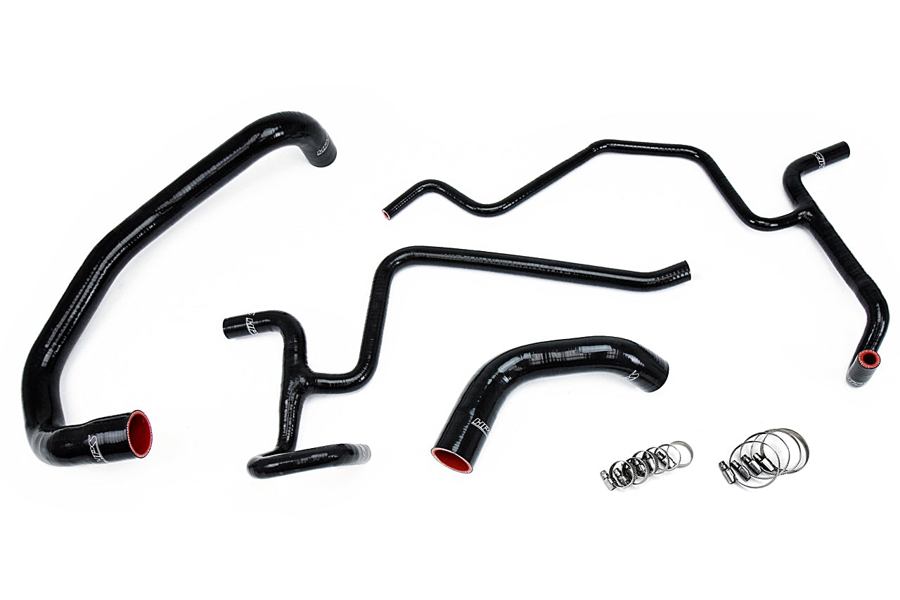 HPS Silicone Radiator and Heater Hoses Dodge 2009-2010 Challenger R/T 5.7L V8 without heavy duty cooling 57-1326-BLK