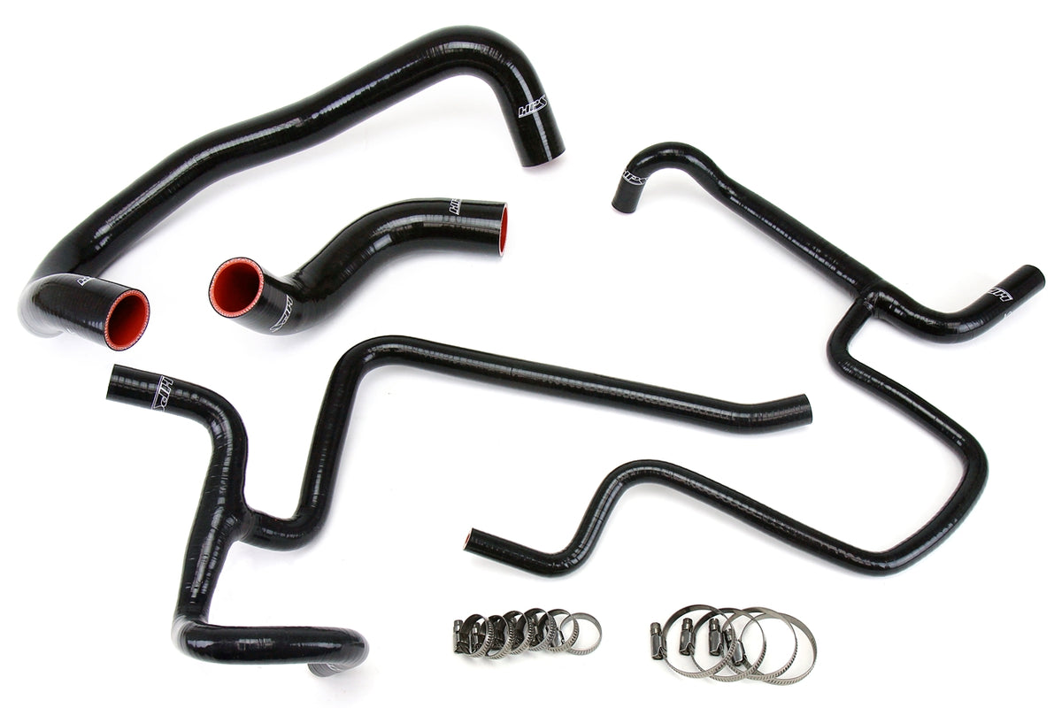 HPS Black Silicone Radiator + Heater Hose Kit 2008-2010 Dodge Challenger SRT8 SRT 8 6.1L V8 57-1327-BLK