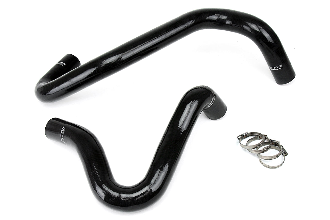 HPS Black Reinforced Silicone Radiator Hose Kit Coolant Ford 01-03 F250 Superduty 7.3L Diesel Single or Dual Alternator 57-1329-BLK