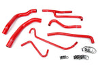 HPS Red Silicone Radiator + Heater Hose Kit 2011-2014 Ford Mustang 3.7L V6 57-1330-RED