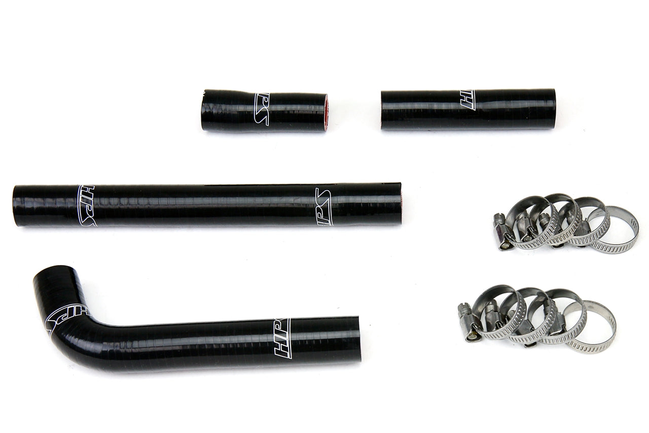 HPS Black Reinforced Silicone Radiator Hose Kit Yamaha 00-02 YZ426F WR426F 57-1351-BLK