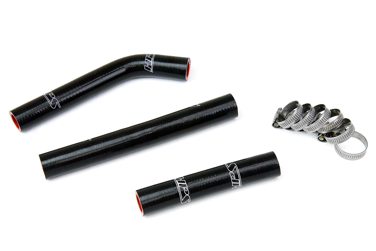 HPS Black Reinforced Silicone Radiator Hose Kit KTM 07-10 125SX 144SX 150SX 57-1355-BLK