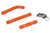 HPS Orange Silicone Radiator Hose Kit 2007-2010 KTM 125SX 144SX 150SX 57-1355-ORG