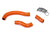 HPS Orange Silicone Radiator Hose Kit 2008-2009 KTM 450 505 SX-F XC-F 57-1357-ORG