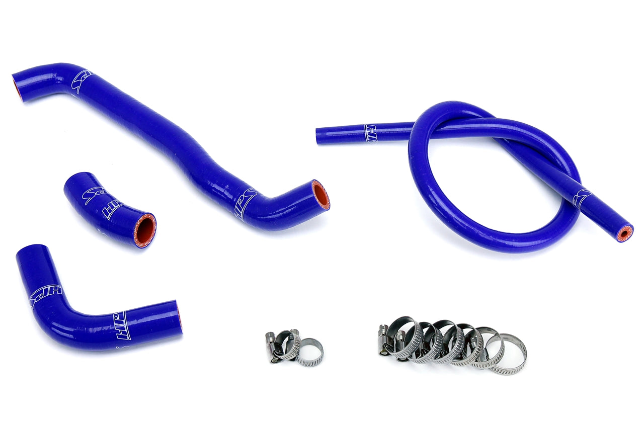 HPS Blue Silicone Radiator Hose Kit 2000-2008 Suzuki DRZ400S DRZ400SM 57-1359-BLUE