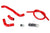 HPS Red Silicone Radiator Hose Kit 2000-2008 Suzuki DRZ400S DRZ400SM 57-1359-RED