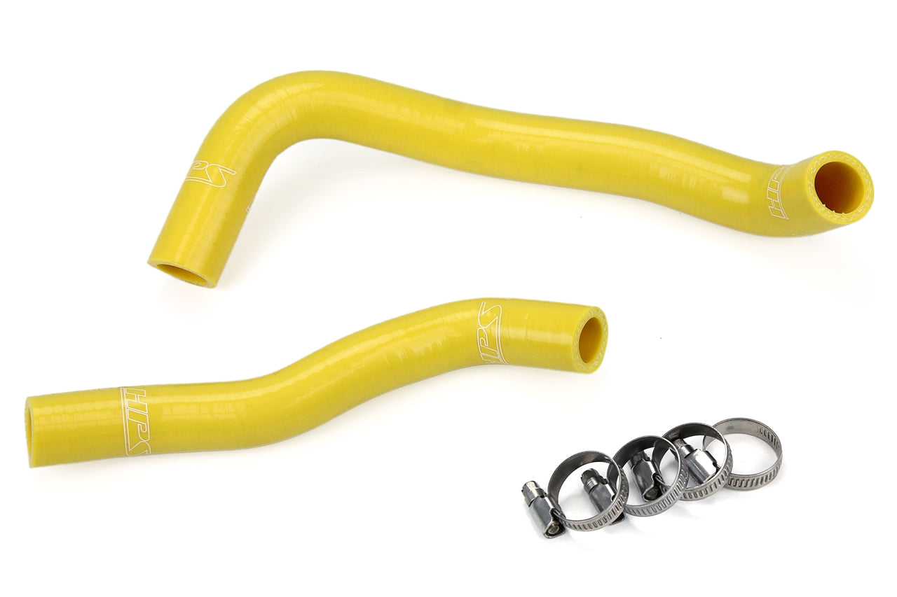 HPS Yellow Reinforced Silicone Radiator Hose Kit Kawasaki 03-07 KFX400 57-1360-YLW