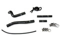 HPS Black Reinforced Silicone Radiator Hose Kit Suzuki 01-08 RM125 2 Stroke 57-1363-BLK