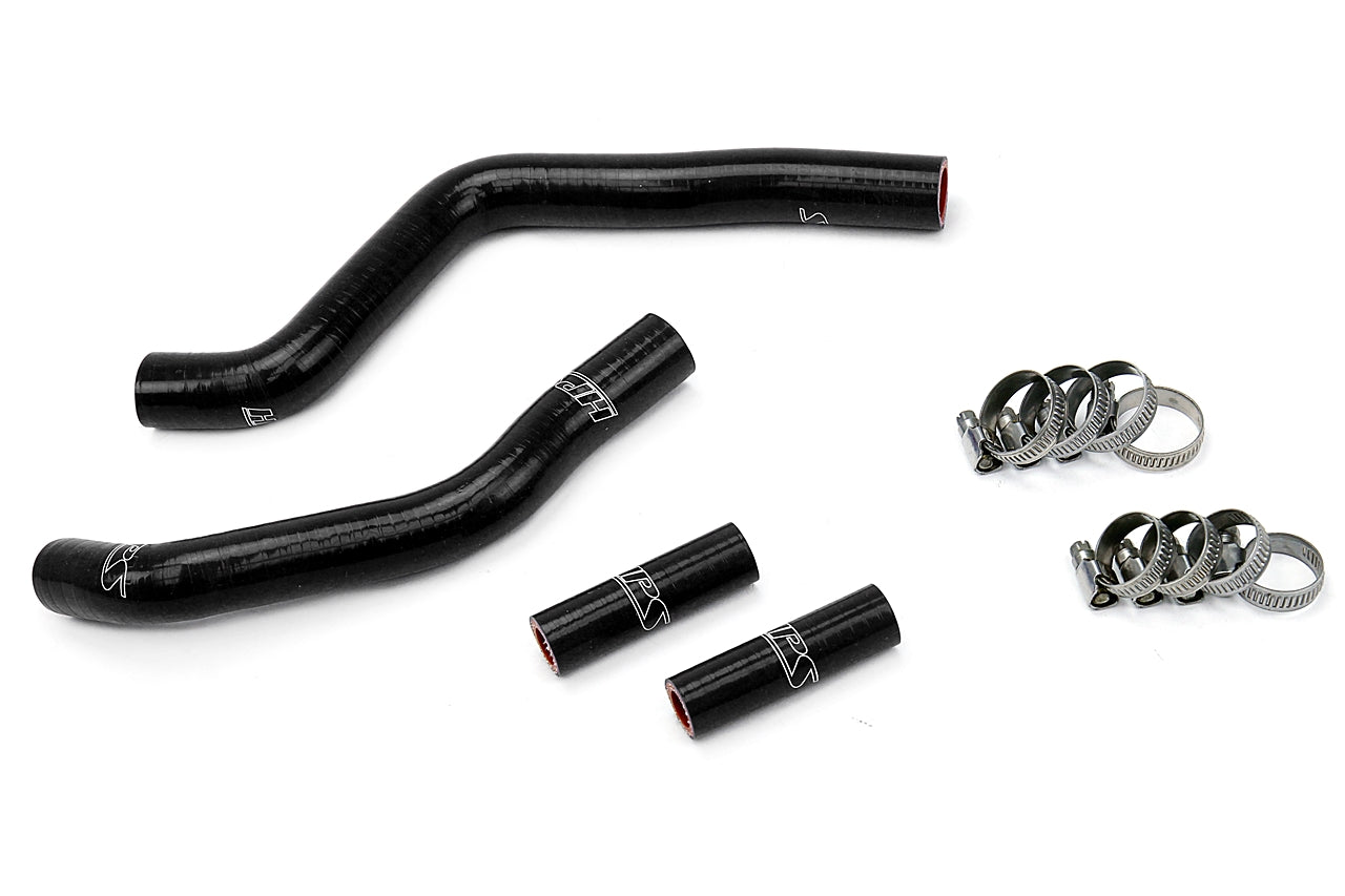 HPS Black Silicone Radiator Hose Kit 2003-2008 Kawasaki KX125 2 Stroke 57-1365-BLK