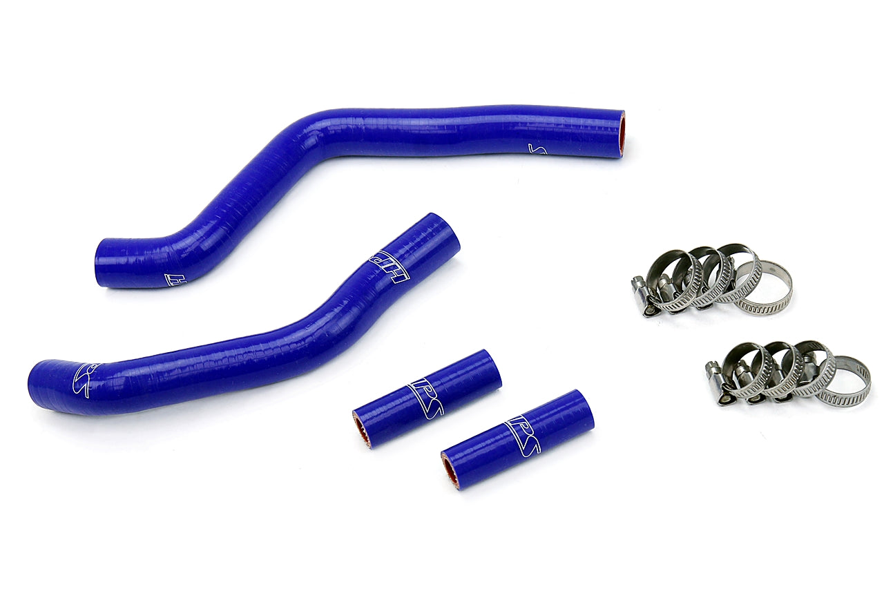 HPS Blue Silicone Radiator Hose Kit 2003-2008 Kawasaki KX125 2 Stroke 57-1365-BLUE