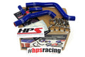 HPS Blue Reinforced Silicone Radiator Hose Kit Kawasaki 03-08 KX125 2 Stroke 57-1365-BLUE