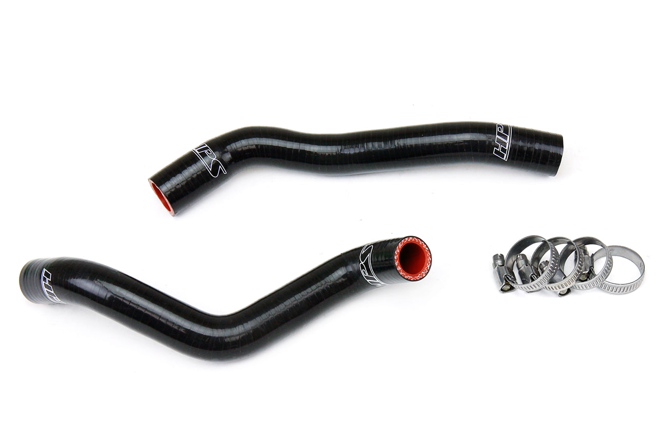 HPS Black Reinforced Silicone Radiator Hose Kit Kawasaki 08-14 KFX450R 57-1368-BLK