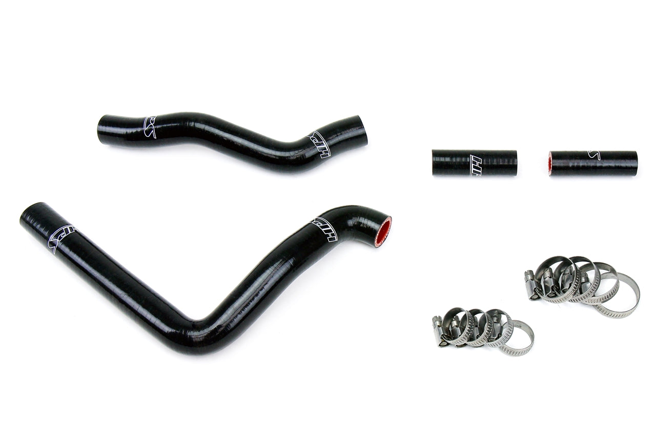 HPS Black Silicone Radiator Hose Kit 2005-2008 Kawasaki KX250 57-1369-BLK