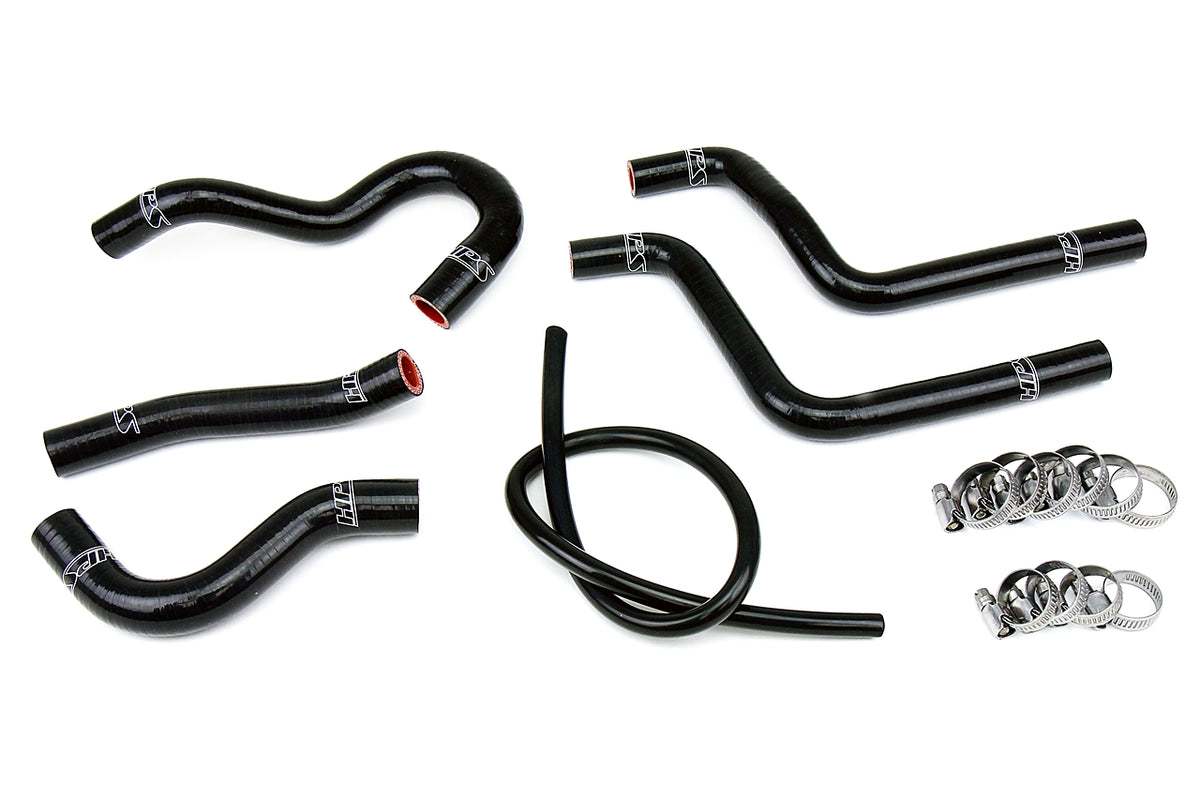 HPS Black Silicone Radiator Hose Kit 2003-2004 Honda CR125R 57-1372-BLK