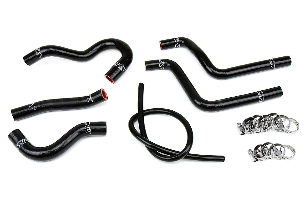 HPS Black Silicone Radiator Hose Kit 2003-2004 Honda CR125R 57-1372-BLK