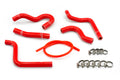 HPS Red Reinforced Silicone Radiator Hose Kit Honda 03-04 CR125R 2 Stroke 57-1372-RED