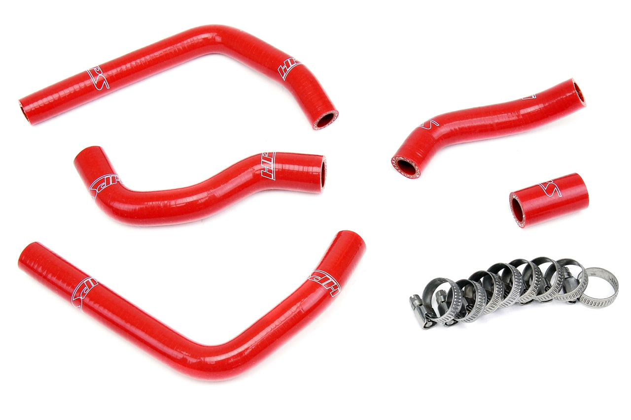 HPS Red Reinforced Silicone Radiator Hose Kit Honda 05-08 CR125R 2 Stroke 57-1374-RED