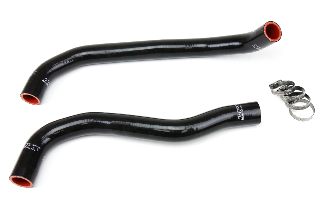 HPS Reinforced Black Silicone Radiator Hose Kit Coolant Honda 08-12 Accord 2.4L 4Cyl 57-1383-BLK