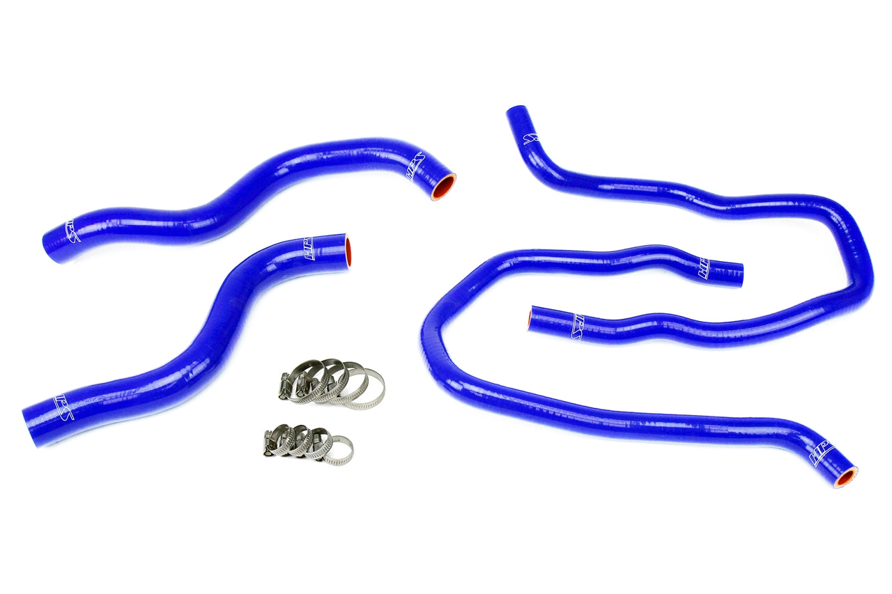 HPS Blue Reinforced Silicone Radiator + Heater Hose Kit Honda 13-17 Accord 2.4L LHD 57-1387-BLUE