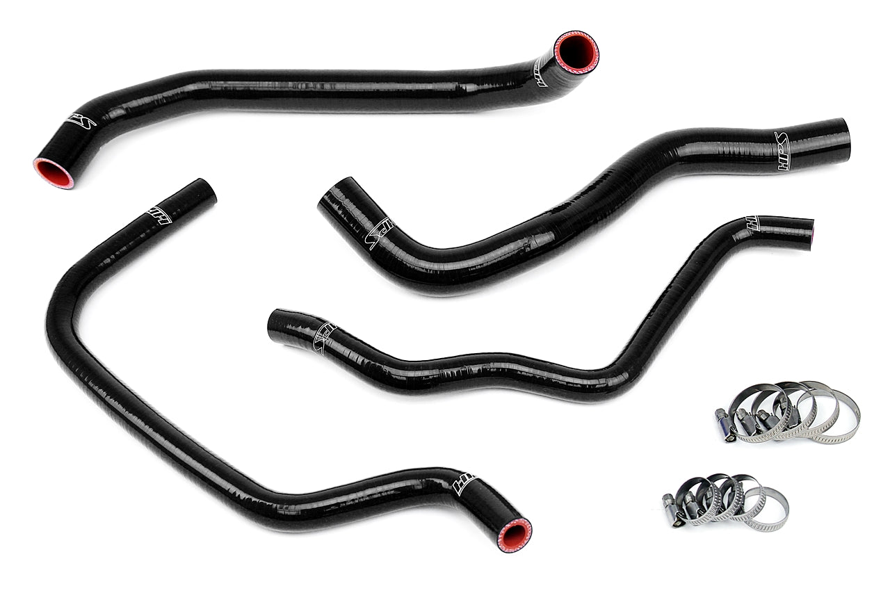 HPS Black Silicone Radiator + Heater Hose Kit 2008-2012 Honda Accord 2.4L 57-1389-BLK