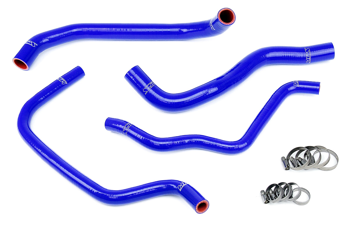 HPS Blue Silicone Radiator + Heater Hose Kit 2008-2012 Honda Accord 2.4L 57-1389-BLUE