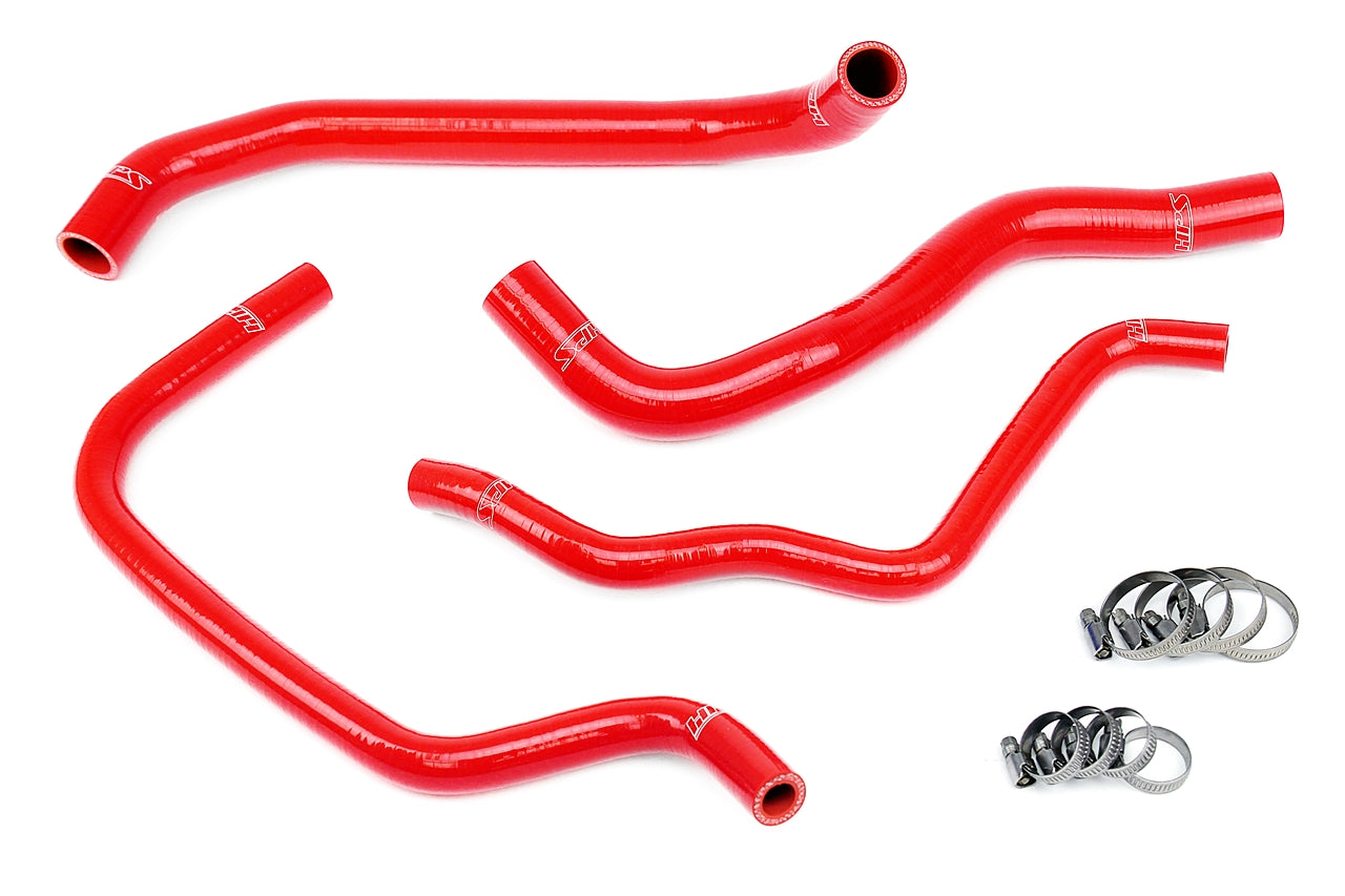 HPS Red Silicone Radiator + Heater Hose Kit 2008-2012 Honda Accord 2.4L 57-1389-RED