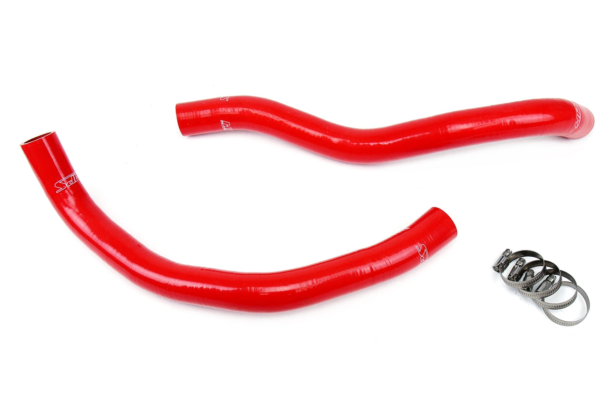 HPS Red Reinforced Silicone Radiator Hose Kit Coolant Honda 03-07 Accord 2.4L 4Cyl 57-1391-RED