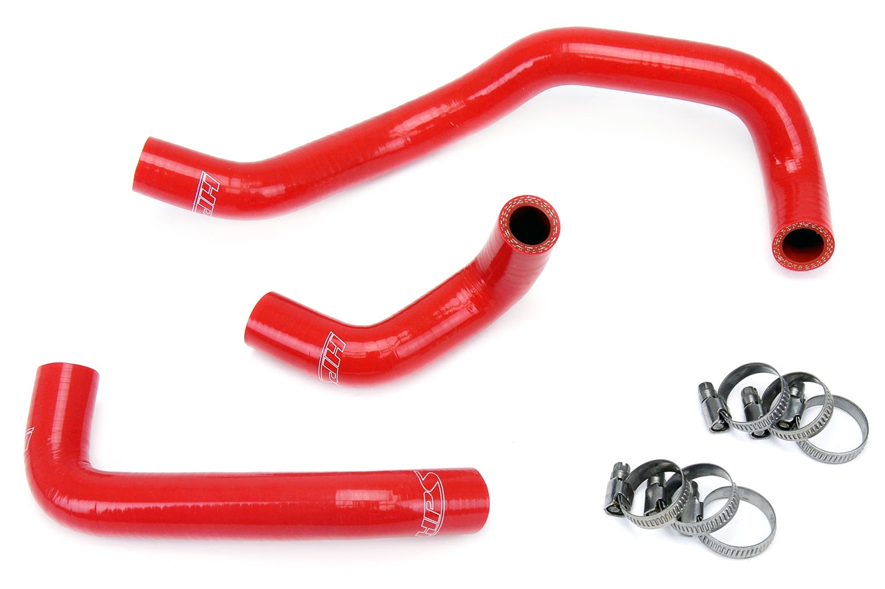 HPS Red Silicone Heater Hose Kit 1995-1998 Nissan 240SX S14 KA24DE 57-1397-RED