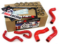 HPS Reinforced Red Silicone Radiator + Heater Hose Kit Coolant Mazda 90-93 Miata 1.6L 57-1411-RED