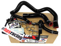 HPS Reinforced Black Silicone Radiator + Heater Hose Kit Coolant Mazda 99-05 Miata 1.8L 57-1413-BLK