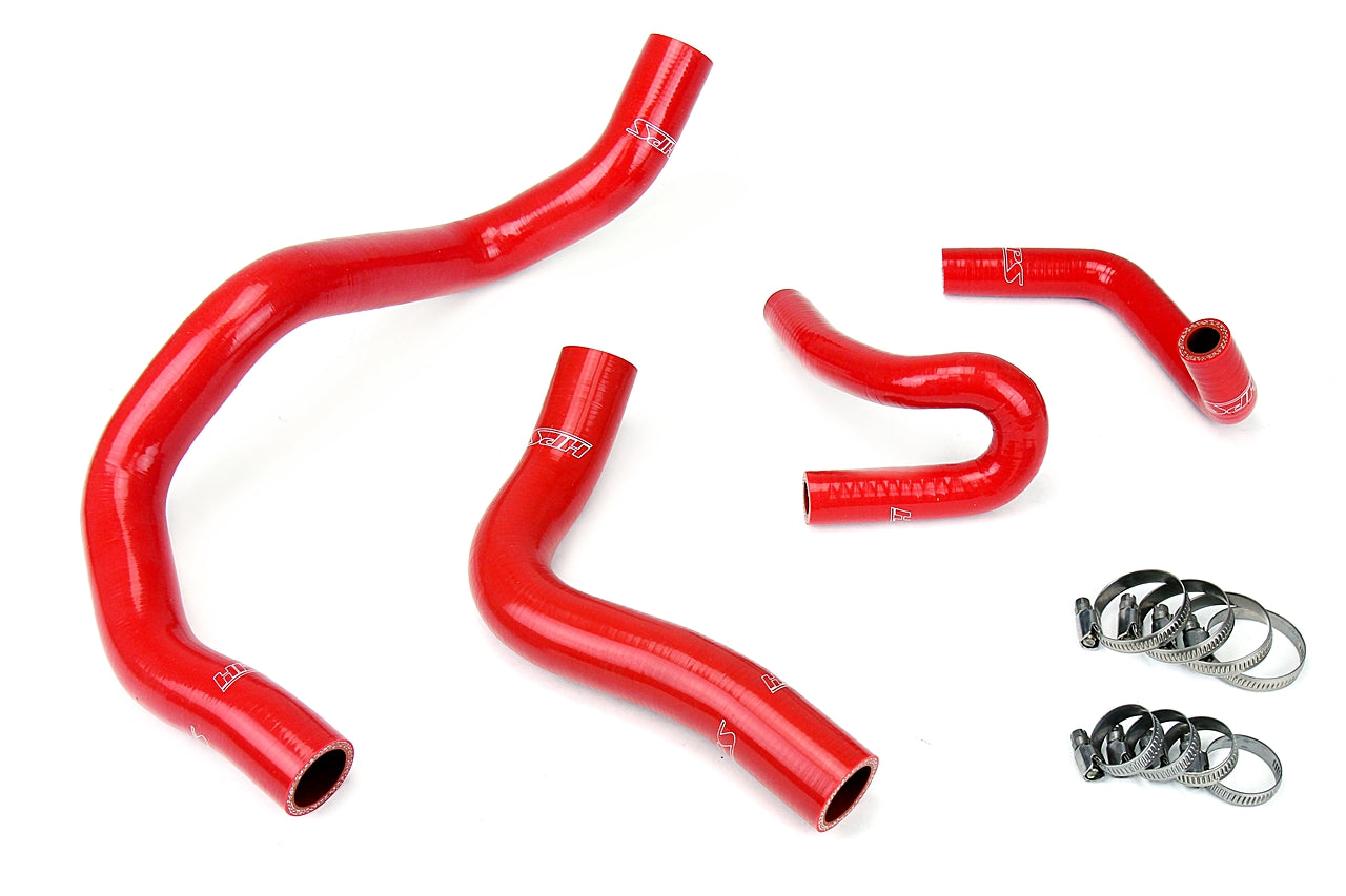 HPS Red Silicone Radiator + Heater Hose Kit 1999-2005 Mazda Miata MX5 1.8L 57-1413-RED