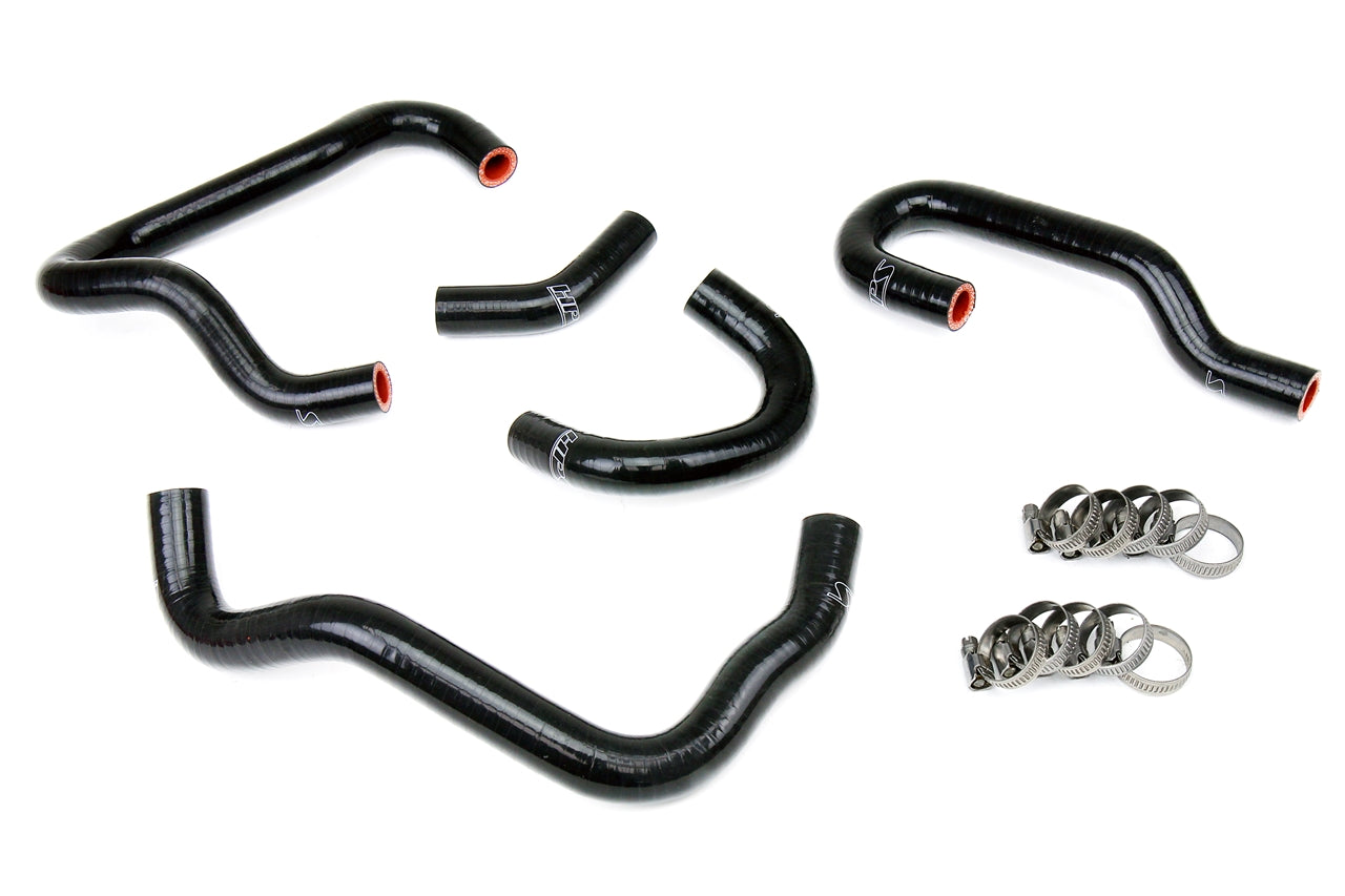 HPS Black Reinforced Silicone Heater Hose Kit Honda 06-09 S2000 57-1415-BLK