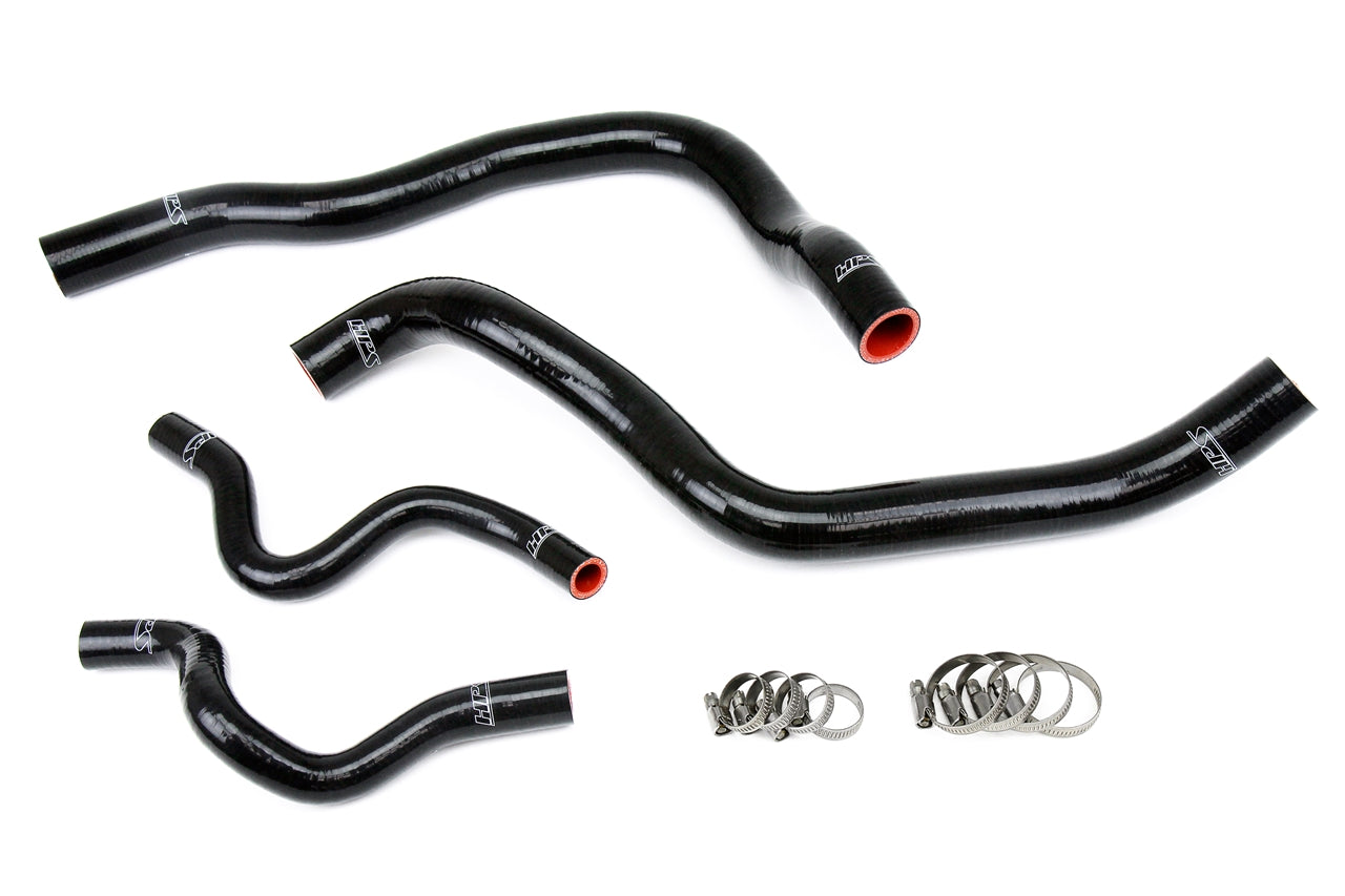 HPS Reinforced Black Silicone Radiator Hose Kit Coolant Hyundai 11-14 Sonata 2.4L 57-1417-BLK