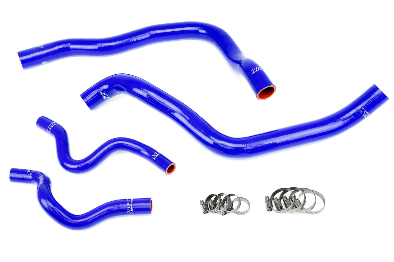 HPS Reinforced Blue Silicone Radiator Hose Kit Coolant Hyundai 11-14 Sonata 2.4L 57-1417-BLUE
