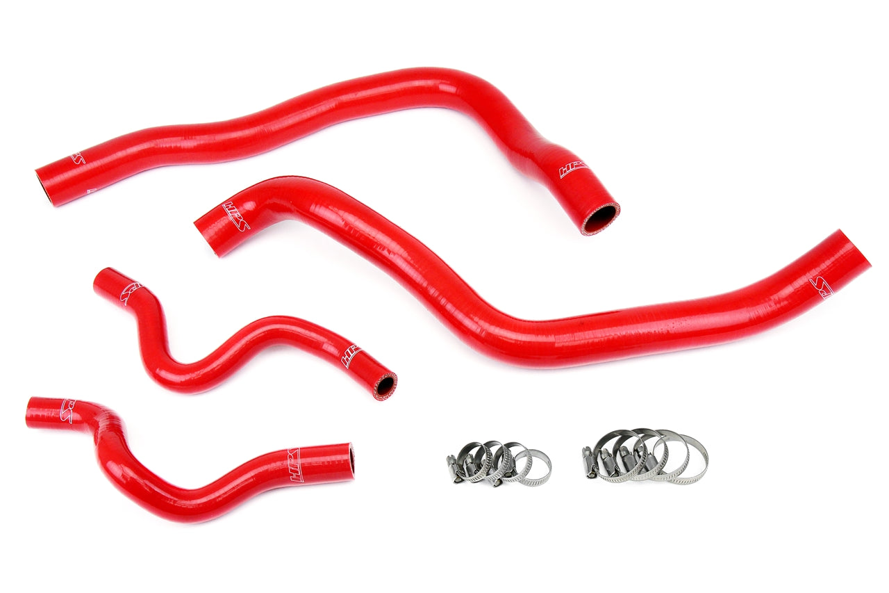 HPS Reinforced Red Silicone Radiator Hose Kit Coolant Hyundai 11-14 Sonata 2.4L 57-1417-RED